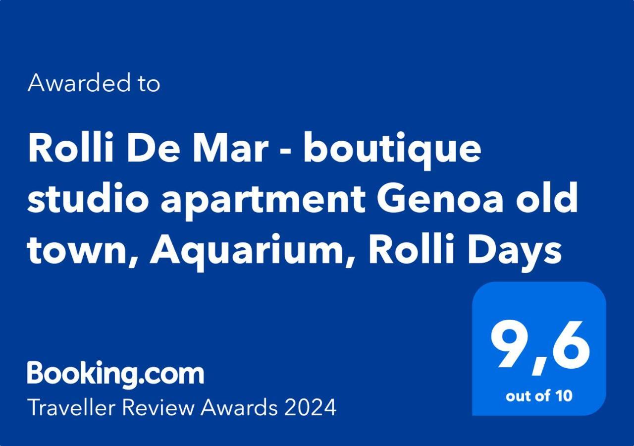 Rolli De Mar - Il Tuo Appartamento Rolli Nel Cuore Di Genova, Acquario E Porto Antico 외부 사진